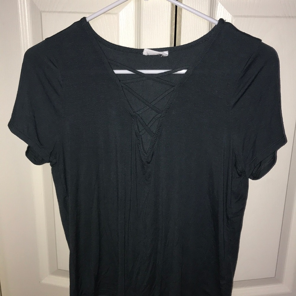 Lace up shirt just like the black one